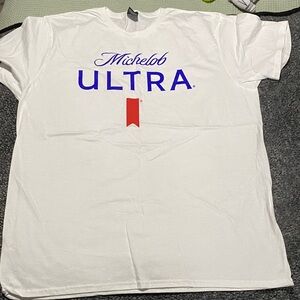 New Michelob Ultra White T-Shirt